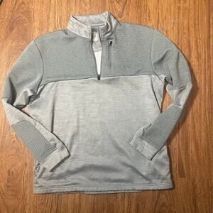Mens Callaway 1/4 zip pull over Grey -Preowned Size Large
